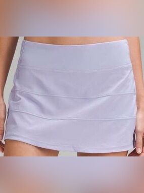 lululemon athletica light lavender athletic skort